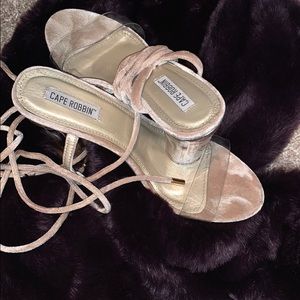 Cape Robbin Nude pumps.